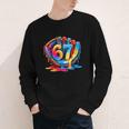 Number 67 Baseball Glove Ice Cream Drip Six Seven Meme Youth Long Sleeve Tee Number 67 Baseball Glove Ice Cream Drip Six Seven Meme Youth Long Sleeve Tee