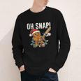 Oh Snap Gingerbreadman Christmas Baseball Humor Youth Long Sleeve Tee Oh Snap Gingerbreadman Christmas Baseball Humor Youth Long Sleeve Tee