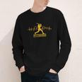 Pittsburgh Lovers Skyline Retro Baseball Heartbeat Men Women Youth Long Sleeve Tee
