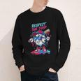 Respect The Drip Baseball Bat Sunglasses Mascot Youth Long Sleeve Tee Respect The Drip Baseball Bat Sunglasses Mascot Youth Long Sleeve Tee