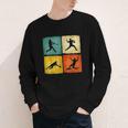 Retro Style Baseball Lover Playing Men Women Kids Baseball Youth Long Sleeve Tee Retro Style Baseball Lover Playing Men Women Kids Baseball Youth Long Sleeve Tee