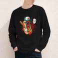Retro Vintage Baseball Hot Dogs Youth Long Sleeve Tee