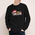 Santa Bruh Baseball Christmas Xmas Meme Pajamas Family Youth Long Sleeve Tee Santa Bruh Baseball Christmas Xmas Meme Pajamas Family Youth Long Sleeve Tee