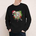 Santa Sports Ice Baseball Christmas Xmas Pajama Kid Men Boys Youth Long Sleeve Tee Santa Sports Ice Baseball Christmas Xmas Pajama Kid Men Boys Youth Long Sleeve Tee