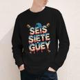 SEIS Siete Guey Baseball Drip Mexico Spanish 67 Slang Boys Youth Long Sleeve Tee SEIS Siete Guey Baseball Drip Mexico Spanish 67 Slang Boys Youth Long Sleeve Tee