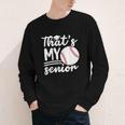 My Senior Baseball Senior Mom 2026 Baseball Senior Mama Youth Long Sleeve Tee