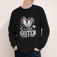 Senior Sister Class Of 2026 Baseball Graduation Heart Youth Long Sleeve Tee Senior Sister Class Of 2026 Baseball Graduation Heart Youth Long Sleeve Tee