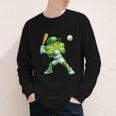 Shamrock Playing Baseball St Patricks Day Men Boys Kid Youth Long Sleeve Tee Shamrock Playing Baseball St Patricks Day Men Boys Kid Youth Long Sleeve Tee