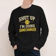 Shut Up I'm Doing Gamechanger Baseball Softball Cheer Youth Long Sleeve Tee Shut Up I'm Doing Gamechanger Baseball Softball Cheer Youth Long Sleeve Tee