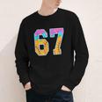 Six Seven Baseball Drip Youth Long Sleeve Tee