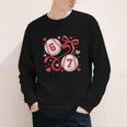 Six Seven Baseball Lover Sports Red Heart Bow Valentine Girl Youth Long Sleeve Tee Six Seven Baseball Lover Sports Red Heart Bow Valentine Girl Youth Long Sleeve Tee