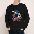 Sonic The Hedgehog Sonic Baseball Est 1991 Youth Long Sleeve Tee