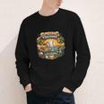 Spring Training 2026 Retro Baseball Palm Cactus Youth Long Sleeve Tee