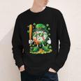 St Patricks Day Baseball Ice Cream Baseball Player Cartoon Youth Long Sleeve Tee St Patricks Day Baseball Ice Cream Baseball Player Cartoon Youth Long Sleeve Tee