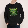 St Patricks Day Baseball Ice Cream Shamrock Baseball Player Youth Long Sleeve Tee St Patricks Day Baseball Ice Cream Shamrock Baseball Player Youth Long Sleeve Tee