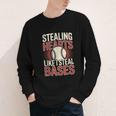 Stealing Hearts Like I Steal Bases Baseball Valentine Retro Youth Long Sleeve Tee Stealing Hearts Like I Steal Bases Baseball Valentine Retro Youth Long Sleeve Tee