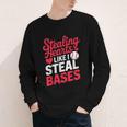 Stealing Hearts Like I Steal Bases Cute Baseball Valentine Youth Long Sleeve Tee Stealing Hearts Like I Steal Bases Cute Baseball Valentine Youth Long Sleeve Tee