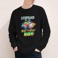 Stepdad Of The Birthday Boy Baseball Football Colorful Youth Long Sleeve Tee Stepdad Of The Birthday Boy Baseball Football Colorful Youth Long Sleeve Tee