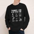 Things I Do In My Spare Time Baseball Lovers Kids Boys Youth Long Sleeve Tee Things I Do In My Spare Time Baseball Lovers Kids Boys Youth Long Sleeve Tee