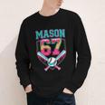 Trendy Mason 67 Mem Ice Cream Drip Baseball Birthday Costume Youth Long Sleeve Tee Trendy Mason 67 Mem Ice Cream Drip Baseball Birthday Costume Youth Long Sleeve Tee