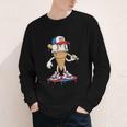 USA Patriotic Baseball Ice Cream Cone Freedom Youth Long Sleeve Tee USA Patriotic Baseball Ice Cream Cone Freedom Youth Long Sleeve Tee