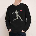 Valentines Day Baseball Batter Silhouette Heart Men Boy Kids Youth Long Sleeve Tee Valentines Day Baseball Batter Silhouette Heart Men Boy Kids Youth Long Sleeve Tee