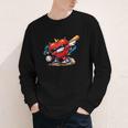 Valentines Day Baseball Dabbing Red Heart Love Boys Youth Long Sleeve Tee Valentines Day Baseball Dabbing Red Heart Love Boys Youth Long Sleeve Tee