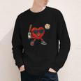 Valentines Day Baseball Red Heart Love Boys Kids Tee Youth Long Sleeve Tee Valentines Day Baseball Red Heart Love Boys Kids Tee Youth Long Sleeve Tee