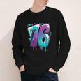 Vintage Baseball 76 Number Youth Long Sleeve Tee
