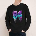 Vintage Baseball 84 Number Youth Long Sleeve Tee