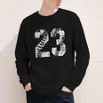 Vintage Baseball Number 23 Jersey Player Uniform Youth Long Sleeve Tee