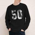 Vintage Baseball Number 50 Jersey Player Uniform Youth Long Sleeve Tee Vintage Baseball Number 50 Jersey Player Uniform Youth Long Sleeve Tee