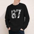 Vintage Baseball Number 67 Jersey Player Uniform Youth Long Sleeve Tee Vintage Baseball Number 67 Jersey Player Uniform Youth Long Sleeve Tee