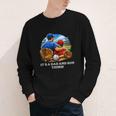 Women's Father Son Baseball Father's Day Youth Long Sleeve Tee