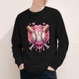 Women's Valentines Day Baseball Boys Ice Cream Drip Heart Youth Kids Youth Long Sleeve Tee Women's Valentines Day Baseball Boys Ice Cream Drip Heart Youth Kids Youth Long Sleeve Tee