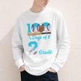 100 Days Of 2nd Grade Baseball 100th Day Of School Boys Kids Youth Long Sleeve Tee