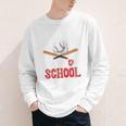 100 Days Of School Baseball 100 Days Smarter Boys Student Youth Long Sleeve Tee