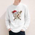 67 Baseball Xmas Lights Santa Hat Holiday Youth Long Sleeve Tee 67 Baseball Xmas Lights Santa Hat Holiday Youth Long Sleeve Tee