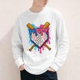 Baseball Boys Ice Cream Drip Baseball Youth Long Sleeve Tee Baseball Boys Ice Cream Drip Baseball Youth Long Sleeve Tee