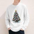 Baseball Christmas Tree Men Boys Youth Santa Sports Youth Long Sleeve Tee