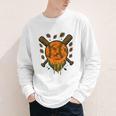 Baseball Drip Ice Cream Dripping Blaze Hunter Orange Camo Youth Long Sleeve Tee Baseball Drip Ice Cream Dripping Blaze Hunter Orange Camo Youth Long Sleeve Tee