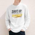Baseball Fan Shut Up I'm Doing Game Changer Premium Tri-Blend Youth Long Sleeve Tee