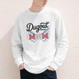 Baseball Mom – Proud Dugout Supporter Youth Long Sleeve Tee