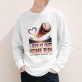 Baseball Valentine Forever On Deck For You Youth Long Sleeve Tee Baseball Valentine Forever On Deck For You Youth Long Sleeve Tee