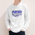 Blue Panther Baseball Home Plate Game Day Mascot Panther Youth Long Sleeve Tee Blue Panther Baseball Home Plate Game Day Mascot Panther Youth Long Sleeve Tee