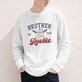 Brother Of Rookie 1st Birthday Baseball Boy Family Matching Youth Long Sleeve Tee Brother Of Rookie 1st Birthday Baseball Boy Family Matching Youth Long Sleeve Tee