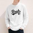 Bruh Baseball Style Number 67 Sports Bro Slang Meme Brother Youth Long Sleeve Tee Bruh Baseball Style Number 67 Sports Bro Slang Meme Brother Youth Long Sleeve Tee