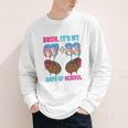 Bruh Its My 67 33 Day Of School Baseball Boys Kids 100th Day Youth Long Sleeve Tee Bruh Its My 67 33 Day Of School Baseball Boys Kids 100th Day Youth Long Sleeve Tee