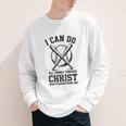 Christian Baseball Philippians 4 Youth Long Sleeve Tee Christian Baseball Philippians 4 Youth Long Sleeve Tee