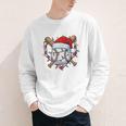 Christmas Baseball Santa Hat For Baseball Players Fans Youth Long Sleeve Tee Christmas Baseball Santa Hat For Baseball Players Fans Youth Long Sleeve Tee
